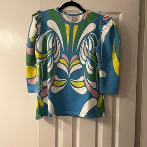 Sheridan French print top